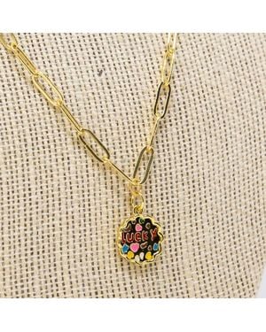 Mary Kathryn Designs Lucky Charm Necklace - Natural