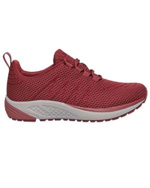 Propet Tour Knit Medium Sneakers - Red