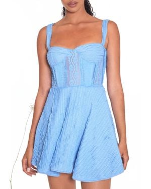 Charo Ruiz Mai Short Dress - Blue