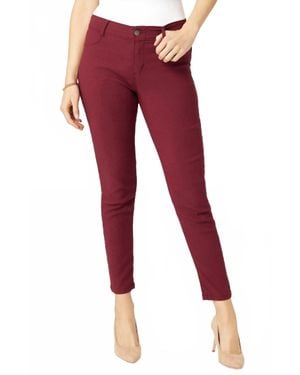Coco + Carmen Cloud 9Ine Skinny Pant - Red