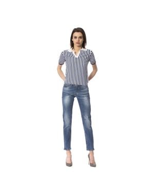 Frankie Morello Other Fibers Jeans - Blue