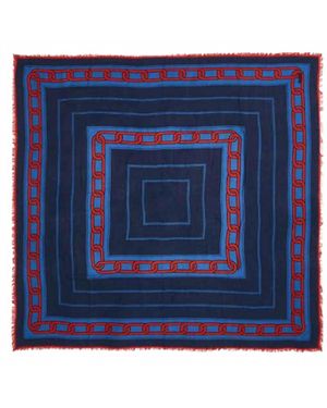 Franco Ferrari Munch New Scarf - Blue