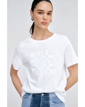 MARCELLA Graphic Tee - White