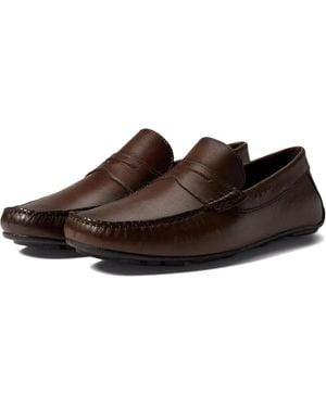Marc Joseph New York Nebraska Loafer 12 Leather Casual Shoes Khd2647 - Brown