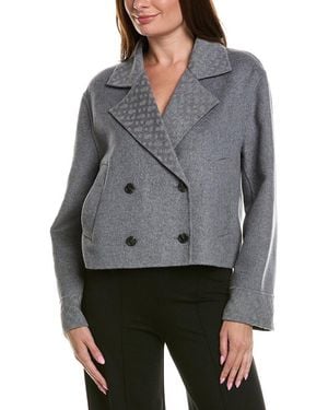 BOSS Boss Jutano Wool-Blend Jacket - Gray