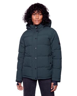 Alpine North Forillon Vegan Down (Recycled) Short Quilted Puffer Jacket - Blue