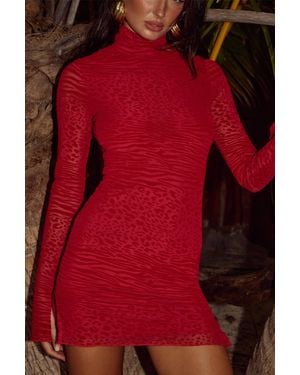 Runaway the Label Reya Mini Dress - Red