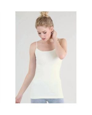 Nikibiki Seamless Cami Top - White