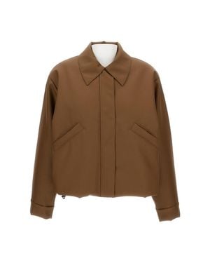 Kassl Bomber Short Rubber - Brown