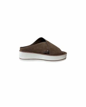 Silent D Orelia Platform Sandals - Brown