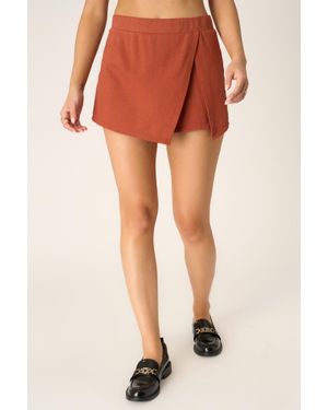 Project Social T Other Side Terry Skort - Orange