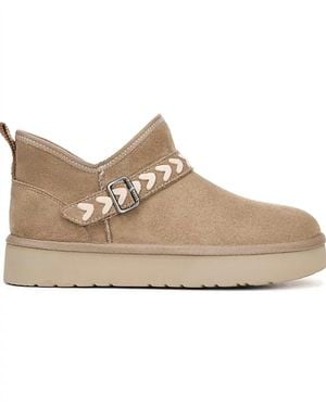 Blowfish Mokolo Microsuede Cozy Boot - Natural