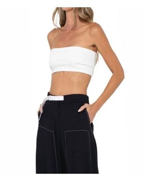 JBQ Jett Strapless Top - Blue