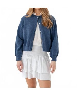 Part Two Ninell Cardigan - Blue