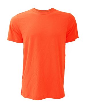 Bella Canvas Canvas Jersey Crew Neck Short Sleeve T-Shirt - Orange