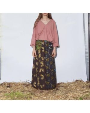 Anntian Wide Leg Pantskirt - Multicolor