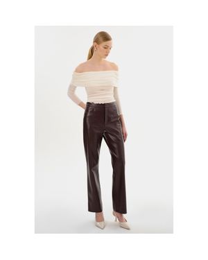 Lamarque Imani Recycled Leather Pants - Multicolor