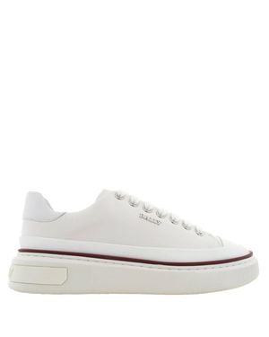 Bally Maily Low-Top Sneakers, Brand Size 38 Us Size 7.5 - White