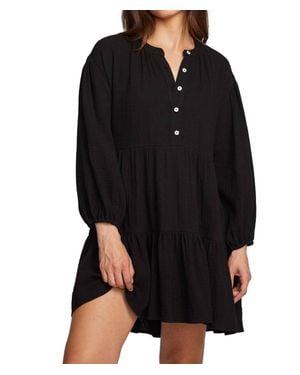 Chaser Brand Magnolia Mini Dress - Black