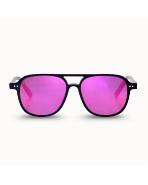 DAX Eyewear Briggs Aviator Sunglasses - Purple