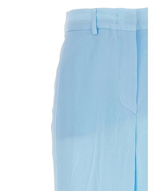 Sportmax Viscose Casual Pants - Blue