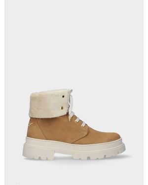 MLV Chunky Ankle Boot - White