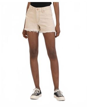 Kut From The Kloth Jane High Rise Short - Natural