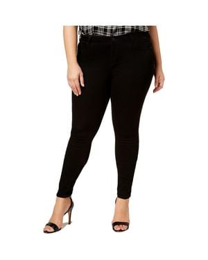 Celebrity Pink Plus Rider Mid-Rise Ankle Skinny Jeans - Black