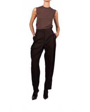 Parentesi Olympia Straight Leg Pants - Black