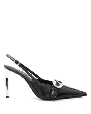 Coperni Pointed-Toe Slingback Pumps - Black