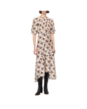 Sea Joan Short Sleeve Dress - Natural