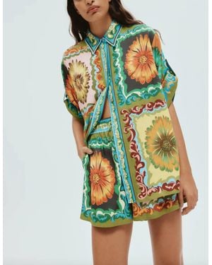 ALÉMAIS Disco Daisy Shirt - Multicolor