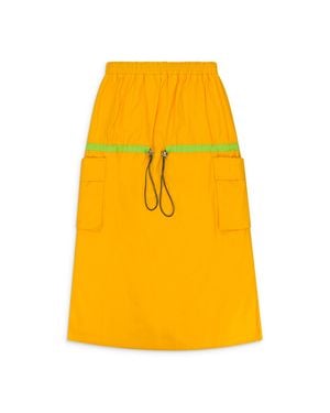 WORLD WIDE LTD Harajuku/ Flared Skirts - Yellow