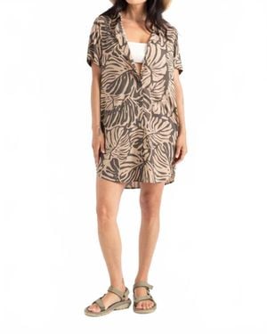 Roark Bless Up Shirt Dress - Natural