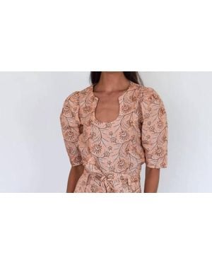 Never A Wallflower Horseshoe Top - Pink