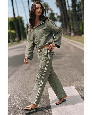 DONNI. Nylon Zip Pants - Green