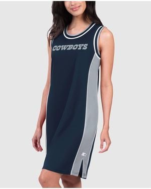 Starter Dallas Cowboys Slam Dunk Tank Dress - Blue