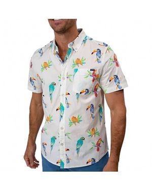Chubbies Dude Where's Macaw Friday Shirt - Blue