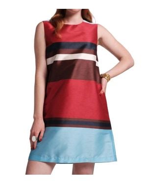 Frances Valentine Sylvie Shift Dress - Red