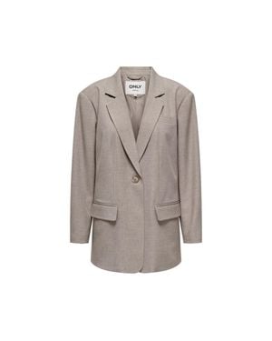 ONLY Polyester Blazer - Gray
