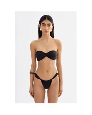 Lamarque Anisa Bandeau Bikini Top - Black