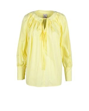 L'Autre Chose Cotton Blouse - Yellow