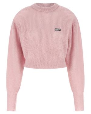 ROTATE BIRGER CHRISTENSEN Wool Cardigan - Pink