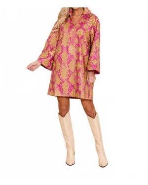Alden Adair Dakota Dress - Red