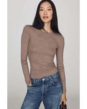 Maeve Markie 100% Cashmere Sweater - Blue