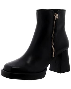 Steve Madden Adryana Leather Adry01S1-Blk - Black