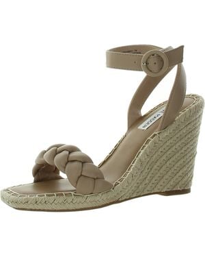 Steve Madden Novah Faux Leather Slingback Wedge Sandals - Multicolor