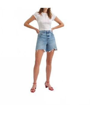 DAZE Sun High Rise Short - Blue