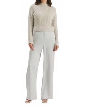 tyler boe Kathy Charmeuse Pant - Gray