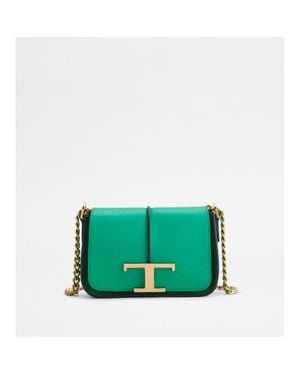Tod's T Timeless Crossbody Bag - Green